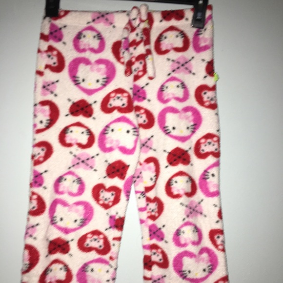 Kids hello kitty Pj pants. Size 8 - Picture 1 of 2
